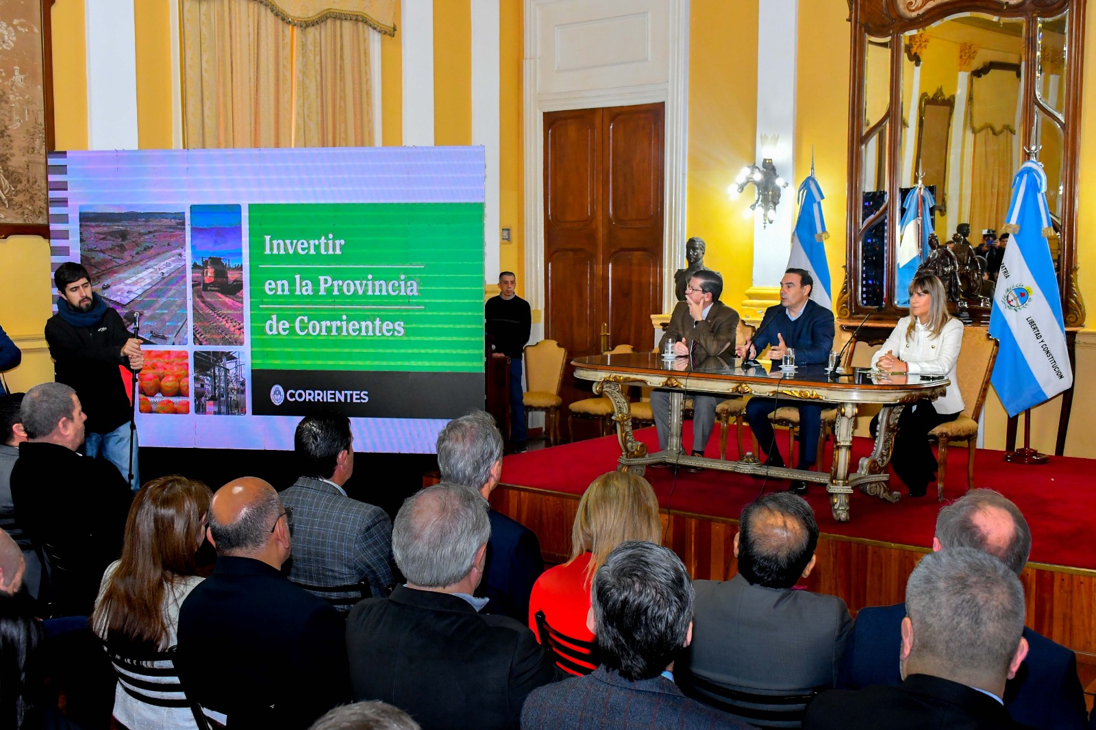 Valdés ratificó el compromiso de convertir a Corrientes en una “gran provincia industrial”