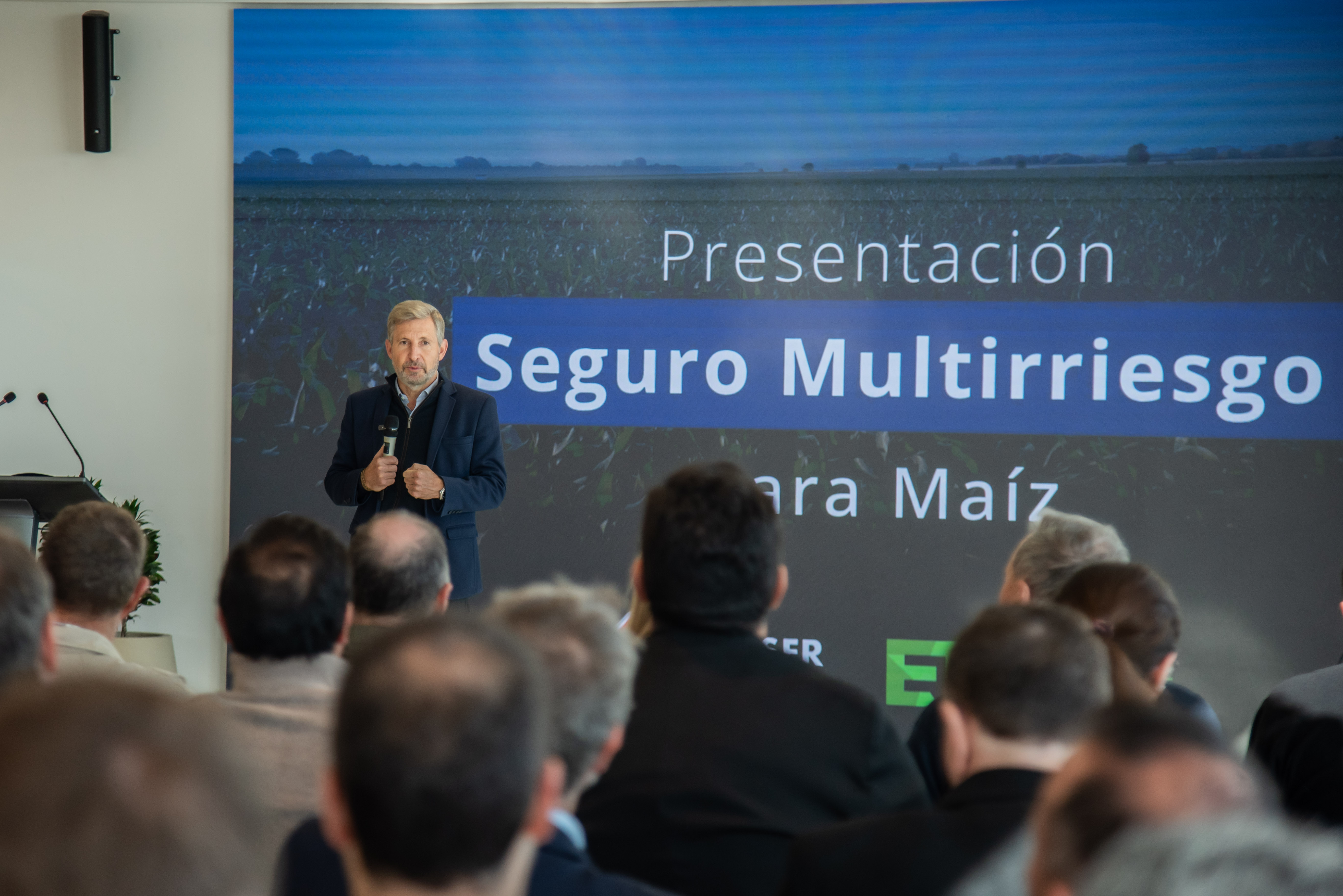 Frigerio lanzó un seguro multirriesgo gratuito para maíz en Entre Ríos