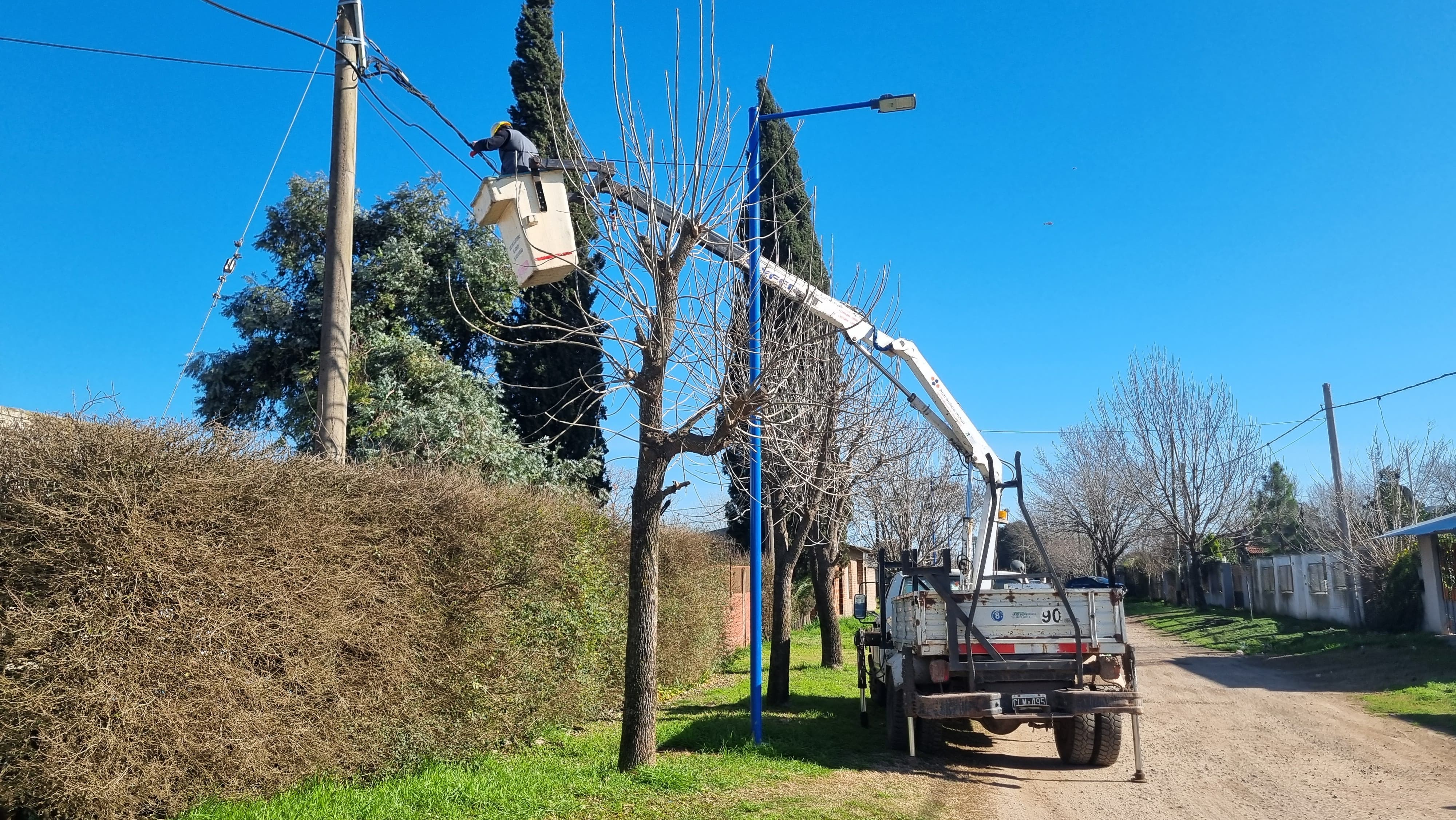 Luz LED para el futuro: el Programa Luz Verde llegó al Barrio Santa Teresa de Rojas