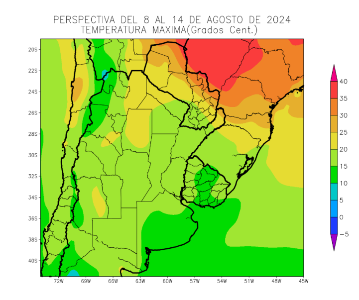 Se esperan lluvias moderadas a abundantes en el sudeste de Buenos Aires esta semana