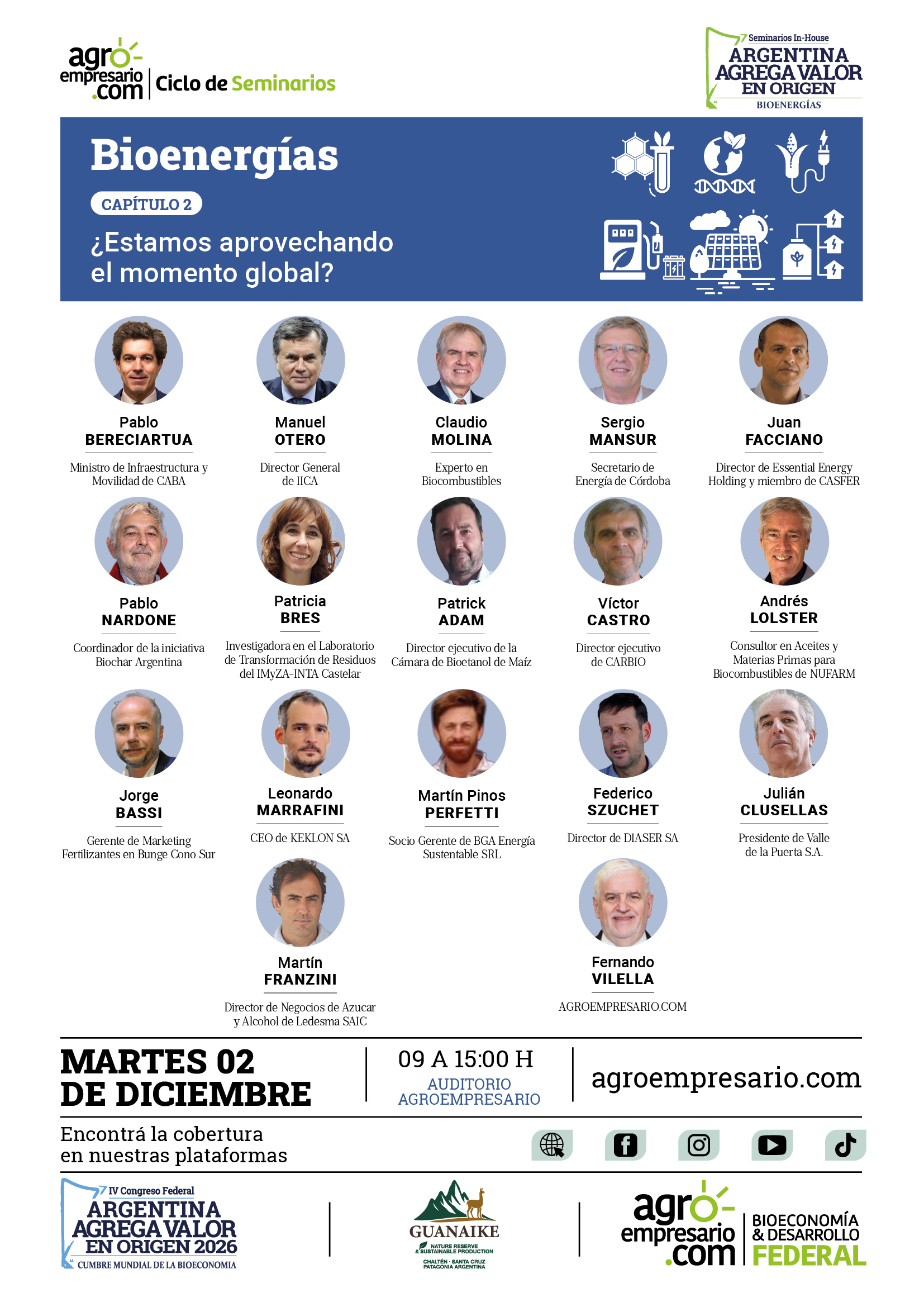 Agroempresario lanza su Segundo Seminario In-House