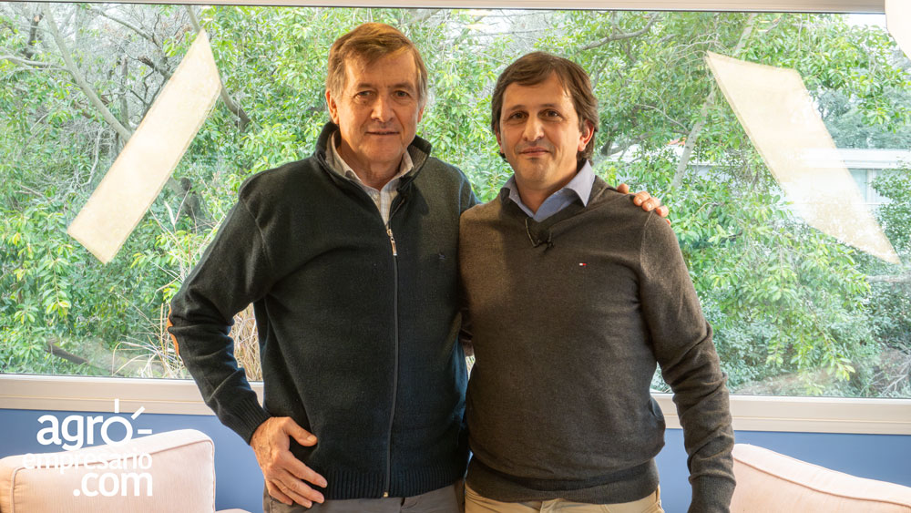 Carlos Becco, Coductor de "De Villanos a Heroes" en Agroempresario.com y Matias Durante, CEO de Modo Agrario