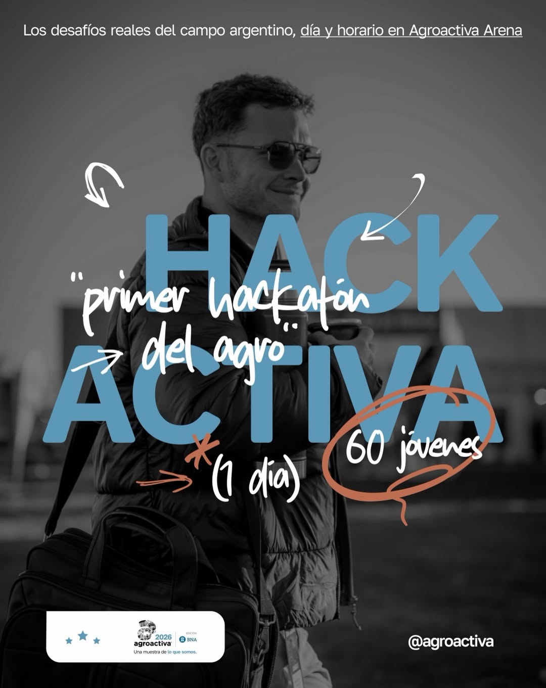 Lanzan HackActiva 2026 en Agroactiva: 60 j&oacute;venes impulsar&aacute;n soluciones para el agro argentino
