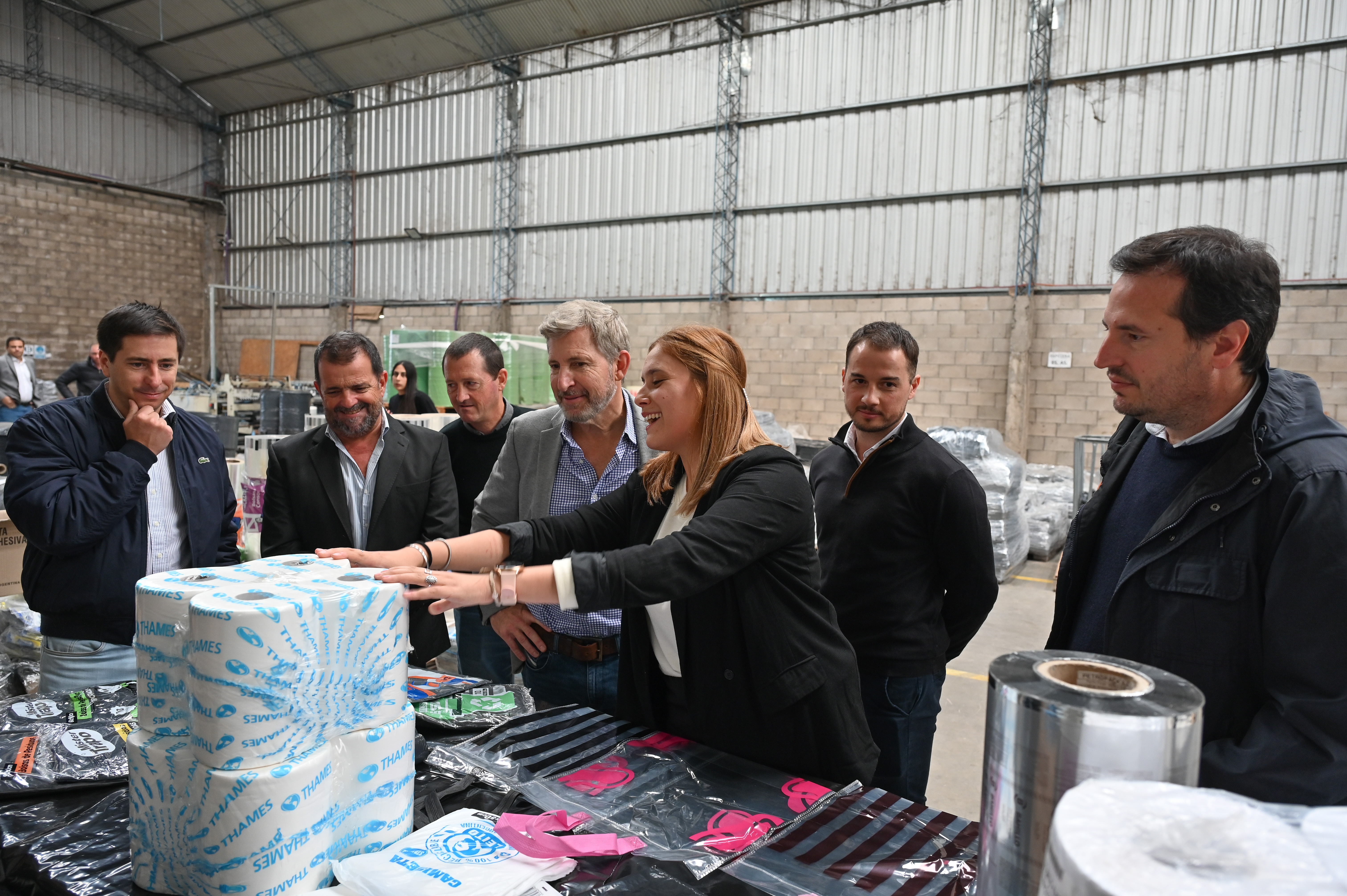 Frigerio impulsa inversi&oacute;n industrial de USD 300.000 en Larroque