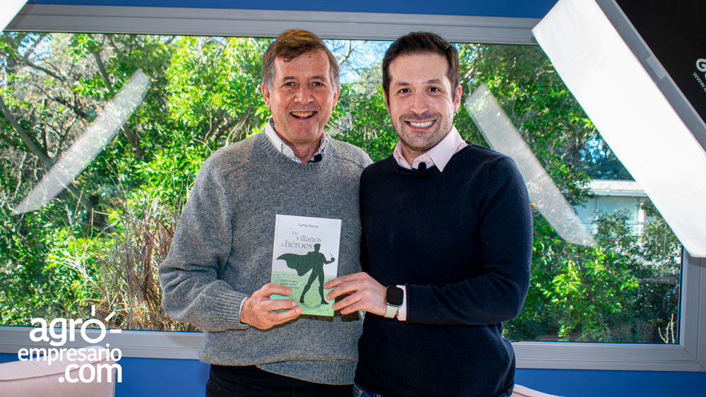 Carlos Becco, Conductor de "De Villanos a Héroes" y Federico Wajnerman, CEO de M4LIFE.