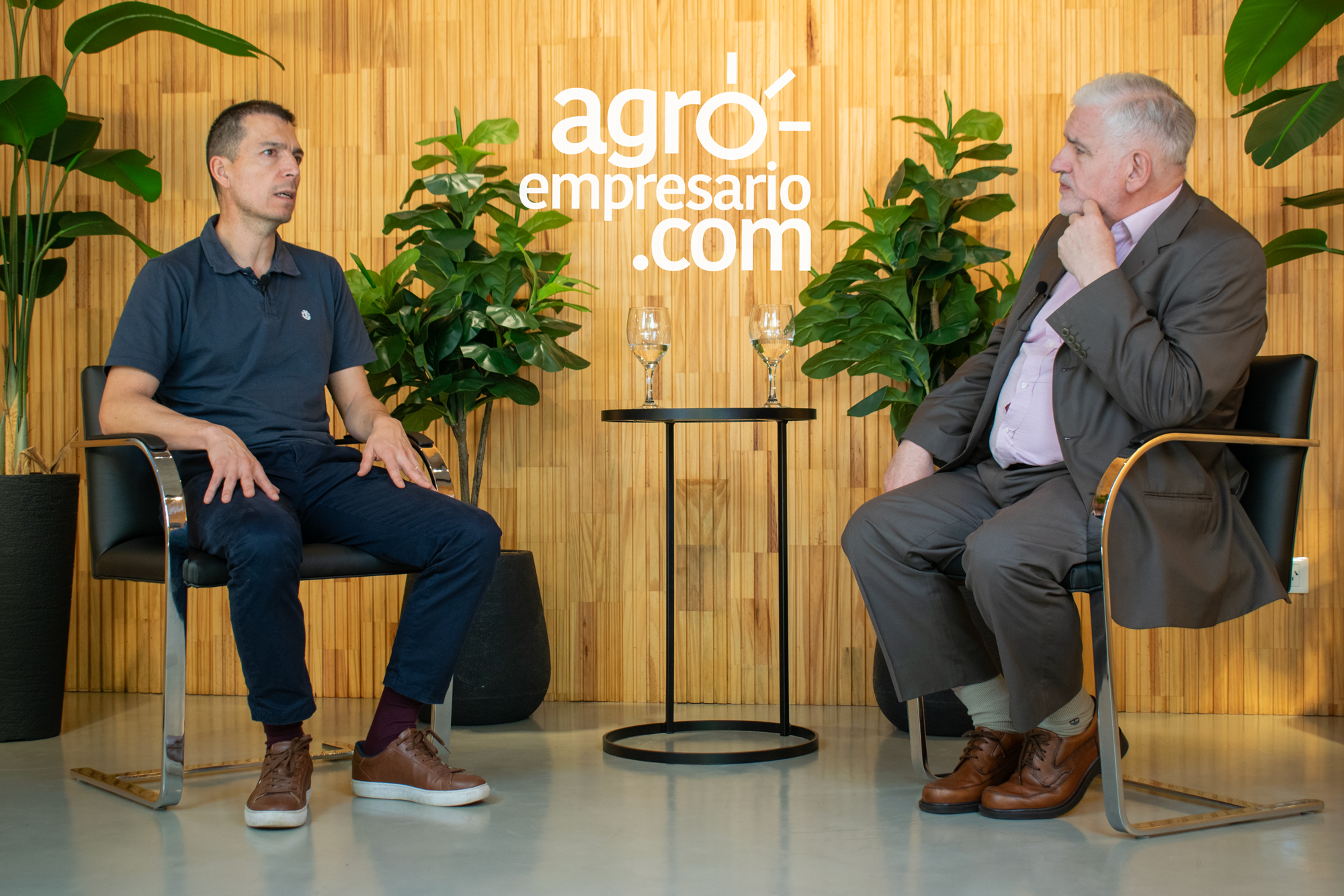 Luis Picat, Diputado de la Nación junto a  Fernando Vilella, Director de Desarrollo Estratégico y Contenidos de Agroempresario.com