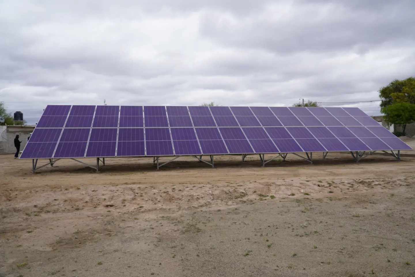Parque solar en Tama: energ&iacute;a limpia para el alumbrado p&uacute;blico riojano
