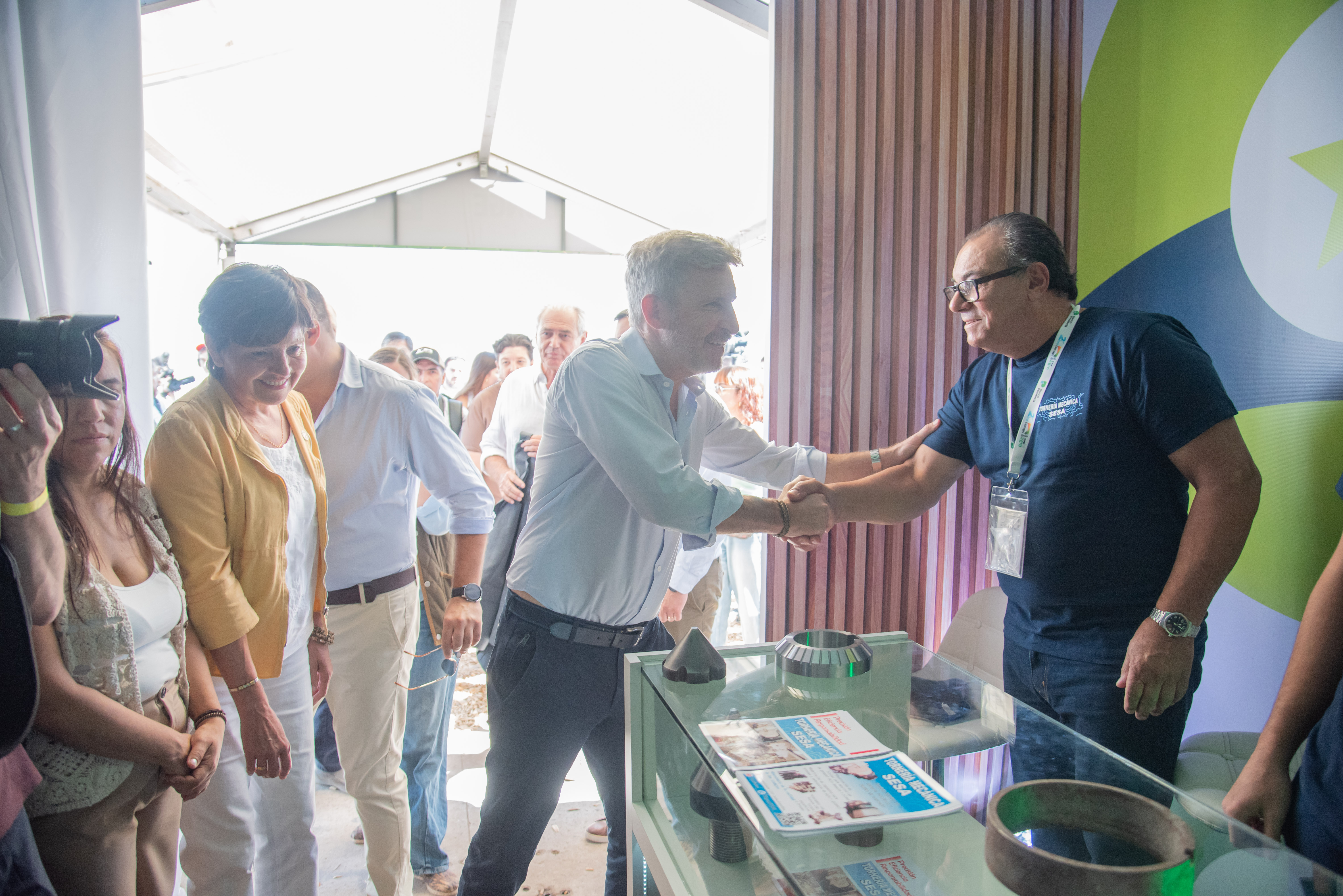 Frigerio destac&oacute; la fuerza del campo entrerriano en Expoagro