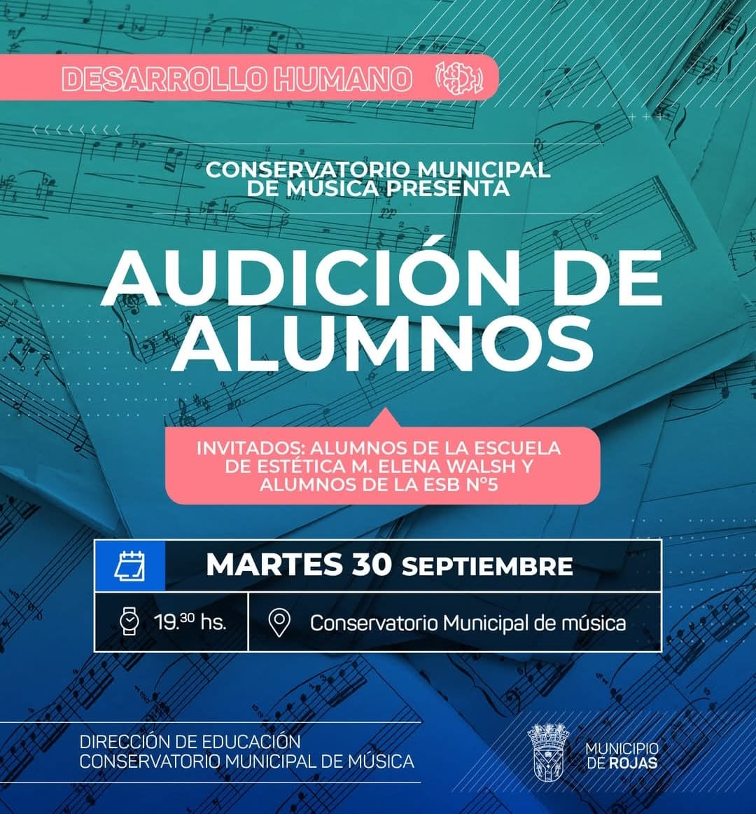 Audición de alumnos en el Conservatorio Municipal de Música con invitados especiales