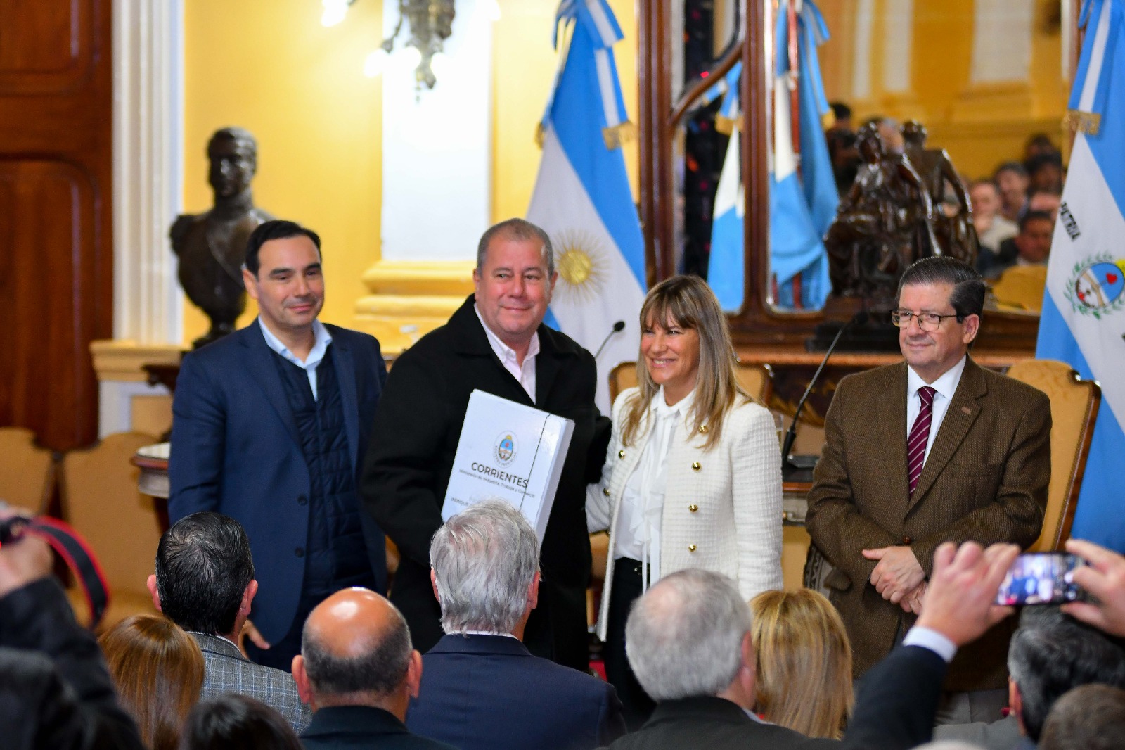 Valdés ratificó el compromiso de convertir a Corrientes en una “gran provincia industrial”