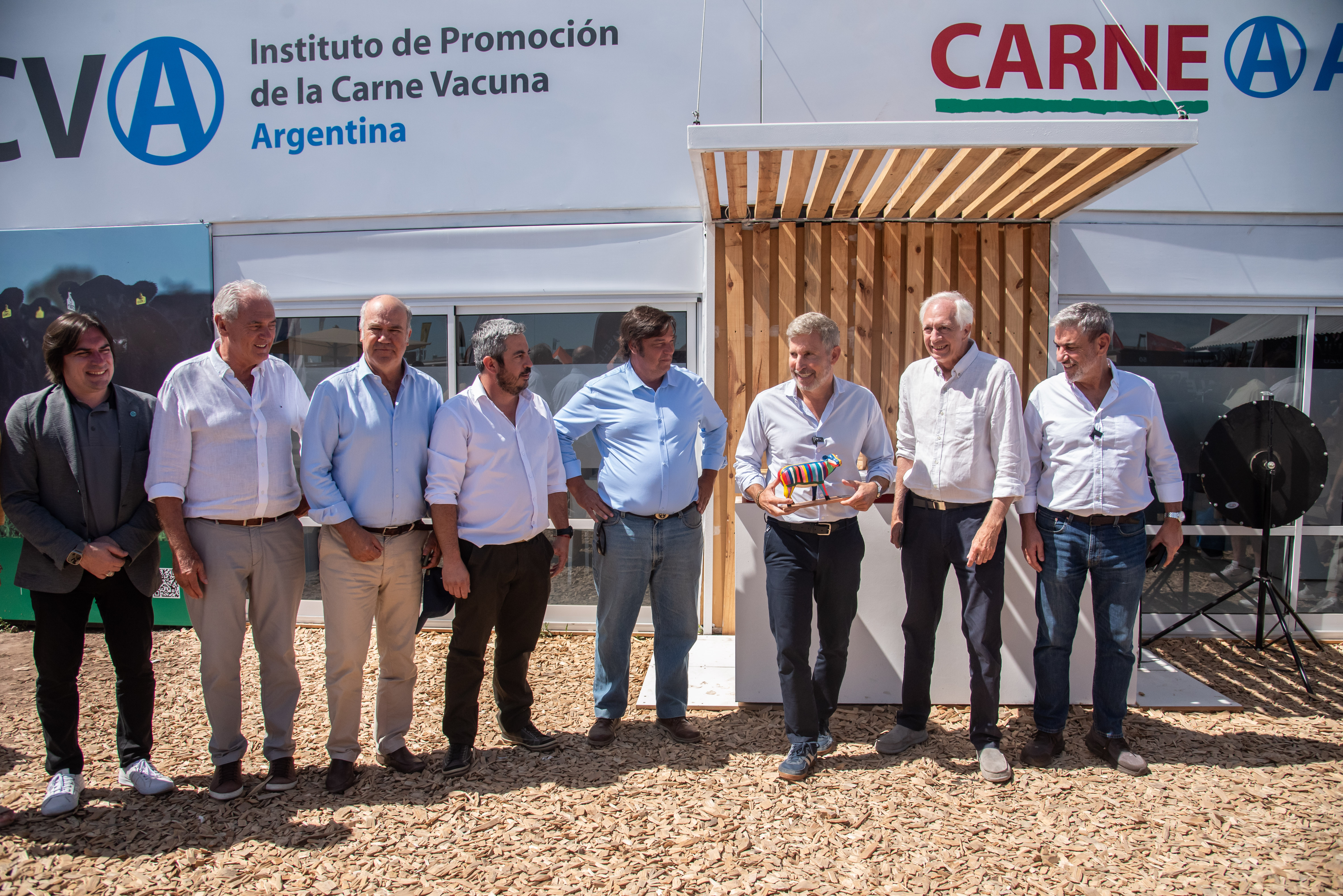 Frigerio destac&oacute; la fuerza del campo entrerriano en Expoagro