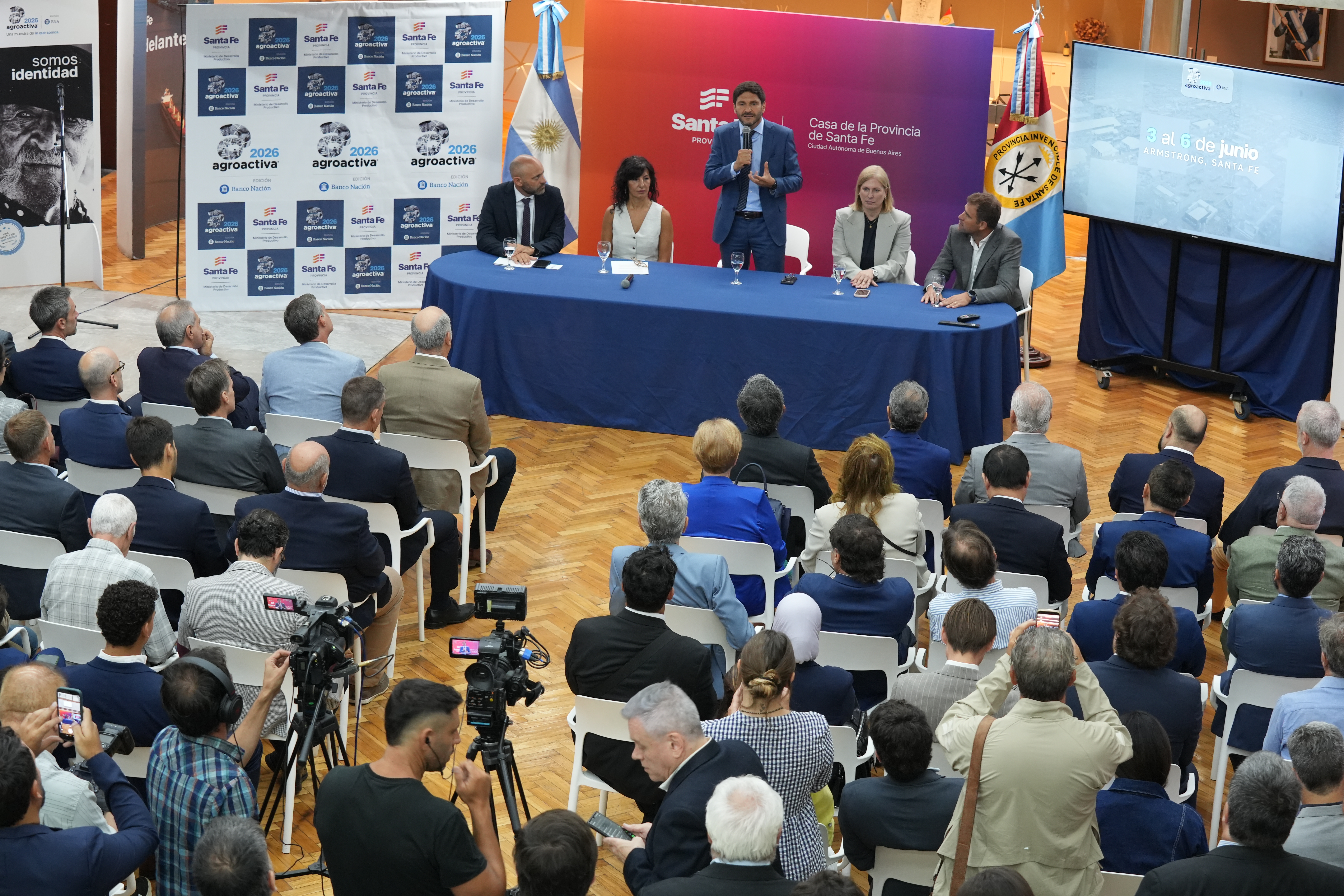 AgroActiva 2026 se present&oacute; en Buenos Aires con 90% de ocupaci&oacute;n y fuerte respaldo institucional