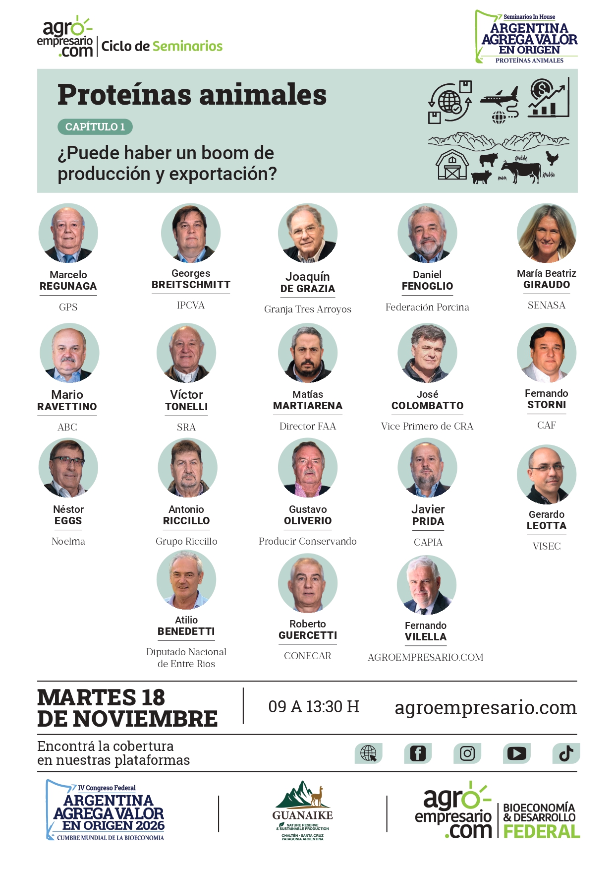 Agroempresario inaugura su Primer Seminario In-House