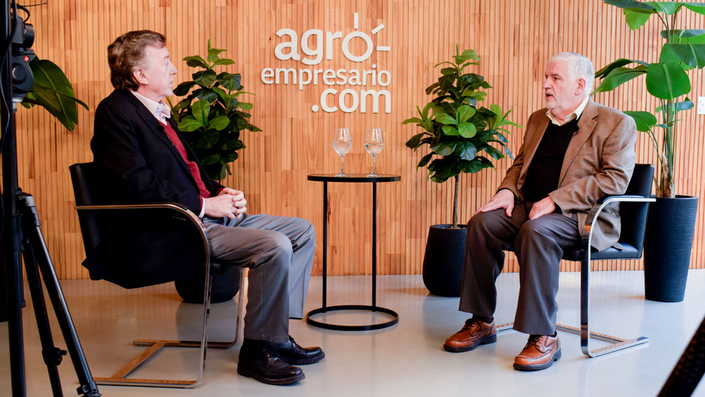 Sergio Fernández, Presidente de John Deer Argentina S.A. y Fernando Vilella, Director de Desarrollo Estratégico de Agroempresario.com