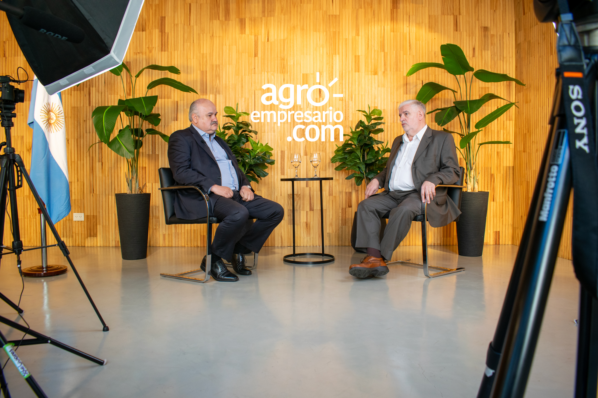 Mario Ravettino, Presidente del Consorcio de Exportadores de Carnes Argentinas (ABC), junto a Fernando Vilella, Director de Desarrollo Estratégico y Contenidos de Agroempresario.com