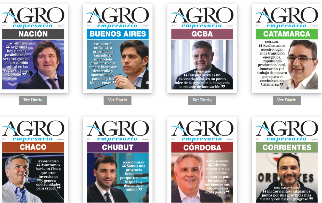 Agroempresario.com inicia una gira federal con entrevistas a ministros y gobernadores para retratar la agenda productiva del pa&iacute;s