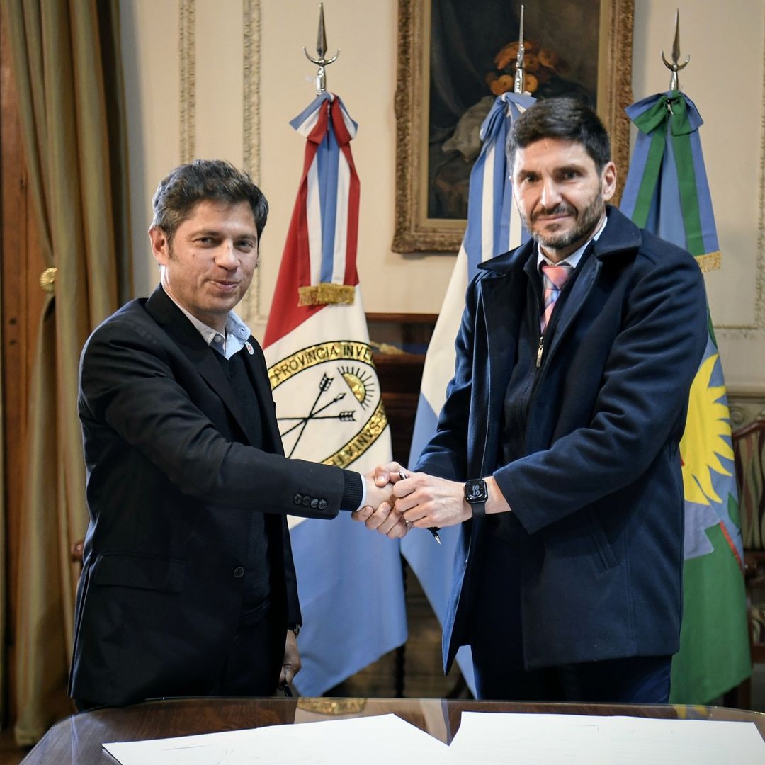Kicillof y Pullaro firmaron un convenio para fortalecer el trabajo conjunto en la lucha contra el delito complejo