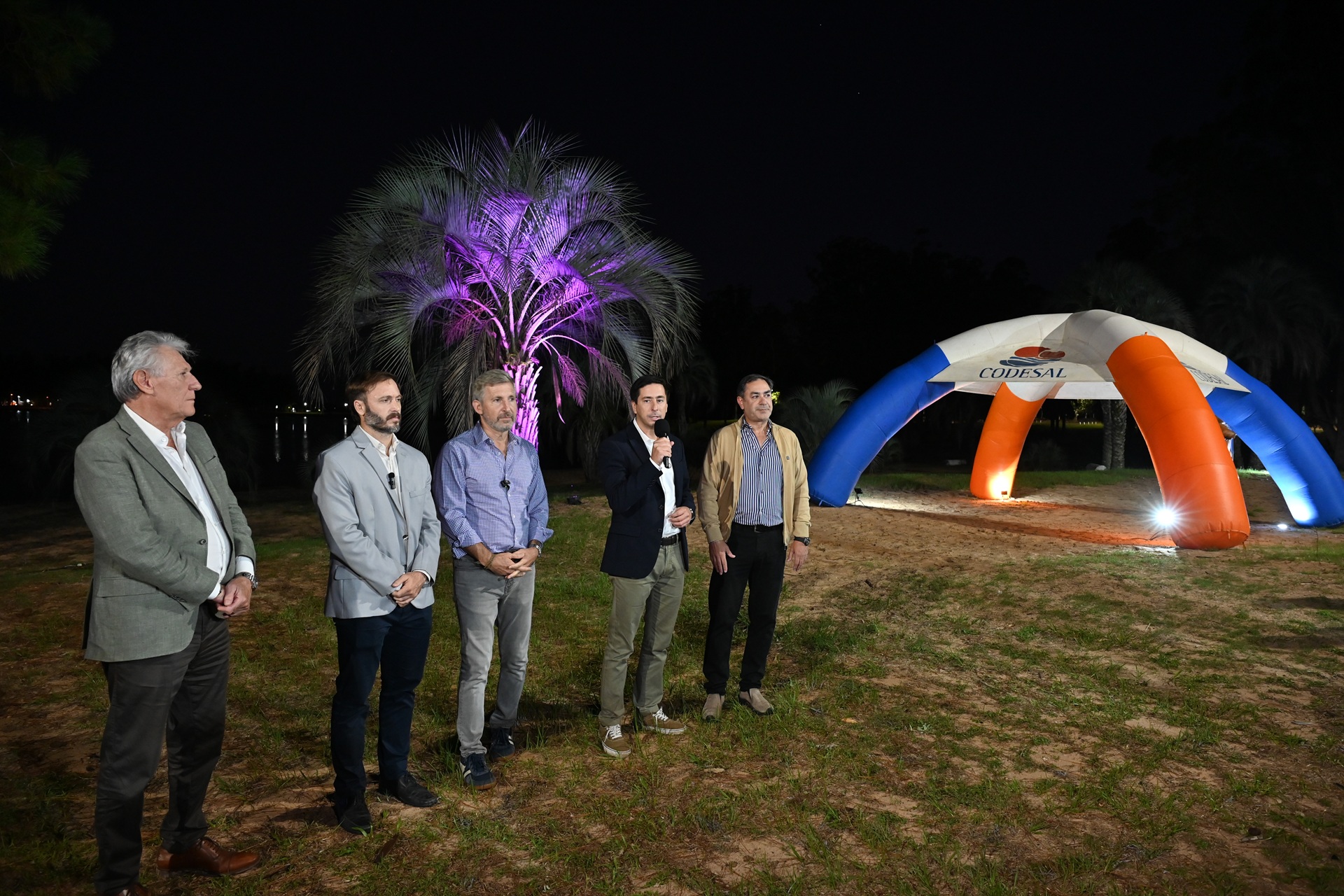 Frigerio inaugur&oacute; la renovaci&oacute;n del Camping Las Palmeras