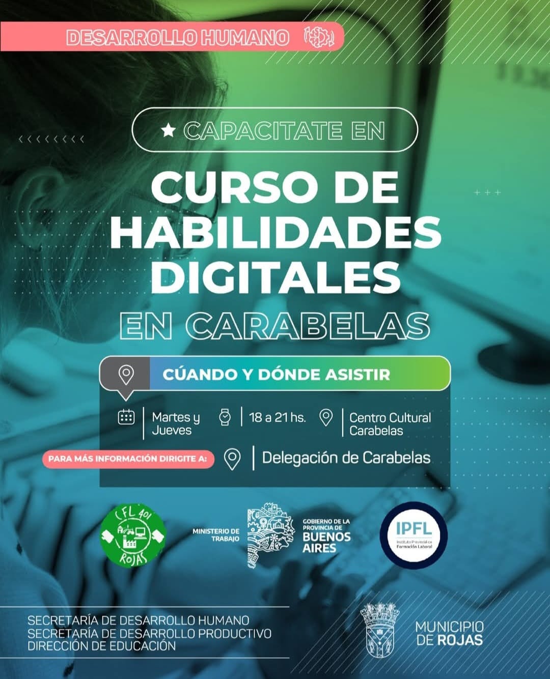 Nueva capacitación gratuita en habilidades digitales en Carabelas
