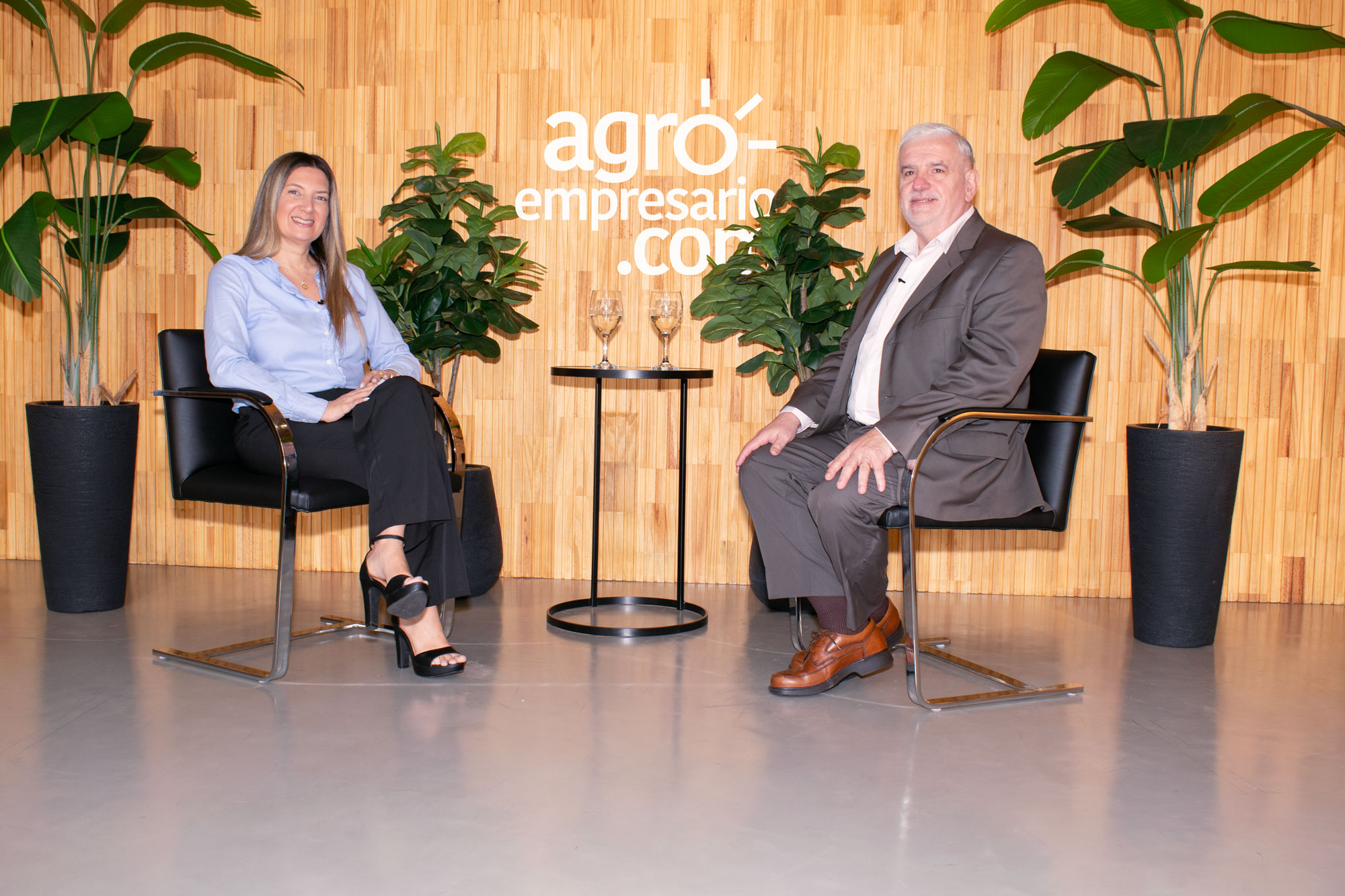 Silvia Lospennato, Diputada de la Nación, junto a Fernando Vilella, Director de Desarrollo Estratégico y Contenidos de Agroempresario.com