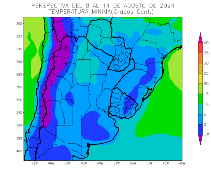 Se esperan lluvias moderadas a abundantes en el sudeste de Buenos Aires esta semana