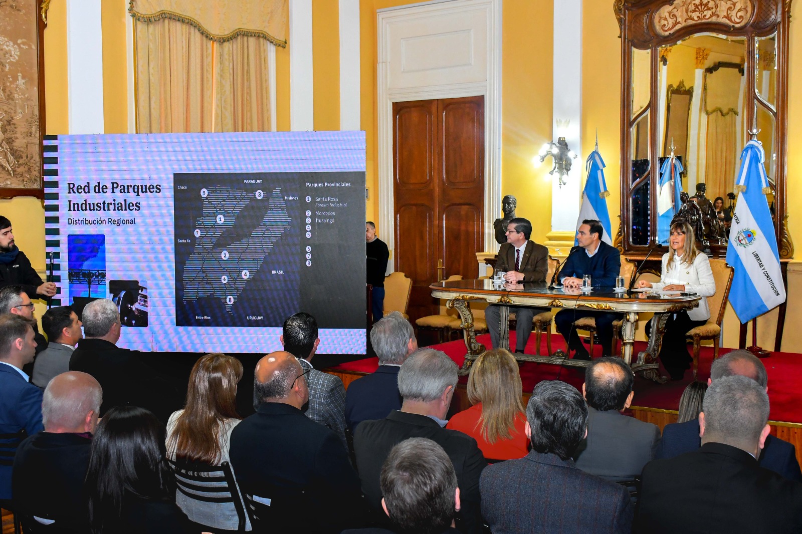 Valdés ratificó el compromiso de convertir a Corrientes en una “gran provincia industrial”
