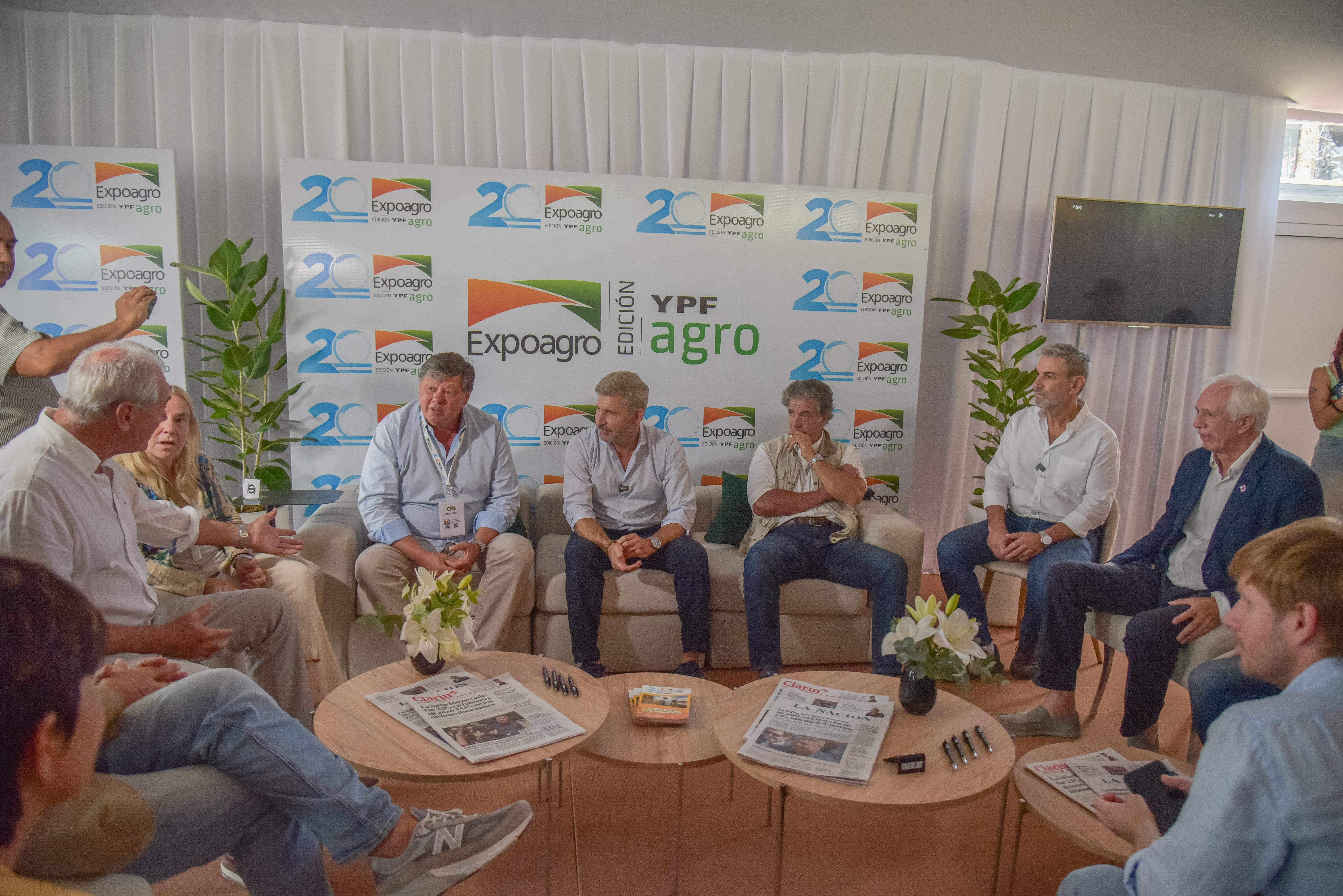 Frigerio destac&oacute; la fuerza del campo entrerriano en Expoagro