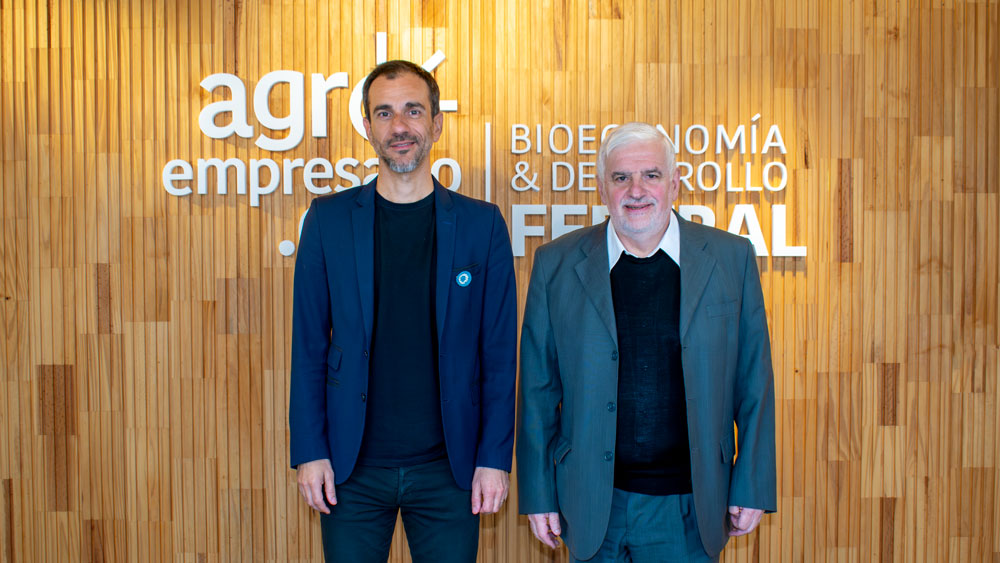 Pablo Petrecca, Intendete de Junin y Fernando Vilella, Director de Desarrollo Estratégico y Contenidos de Agroempresario.com