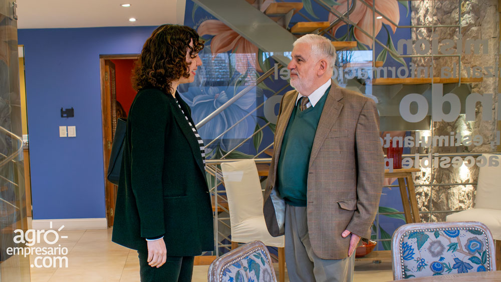 Gala Díaz Langou, Directora Ejecutiva de CIPPEC y Fernando Vilella, Director de Desarrollo Estratégico de Agroempresario.com