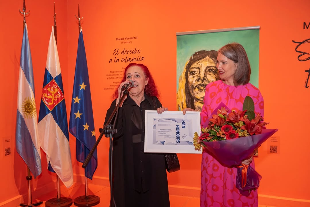“Nací Niña”: arte, igualdad y homenaje en el Recoleta con mirada finlandesa