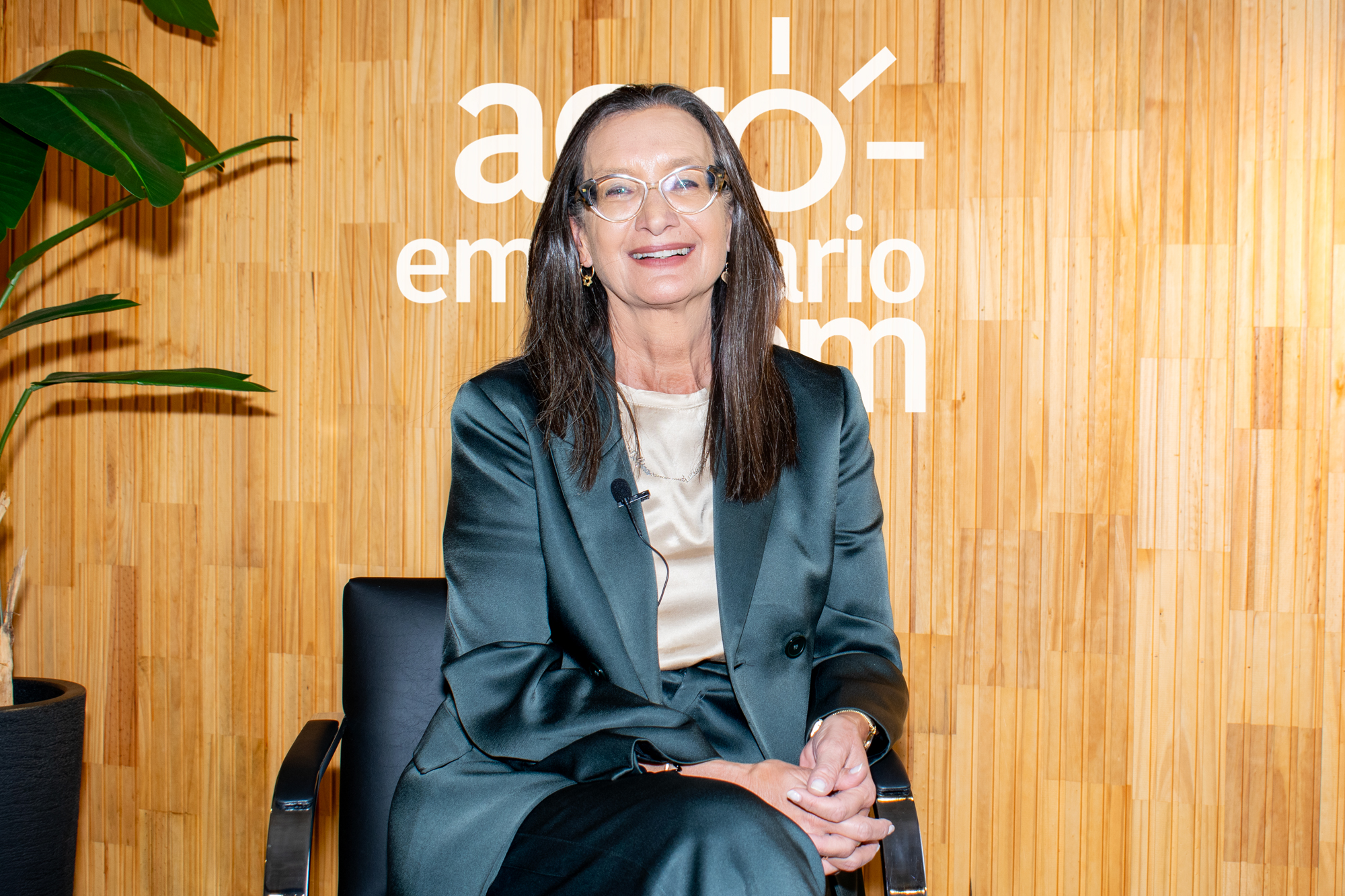 Andrea Grobocopatel, Presidenta de la Fundación Flor