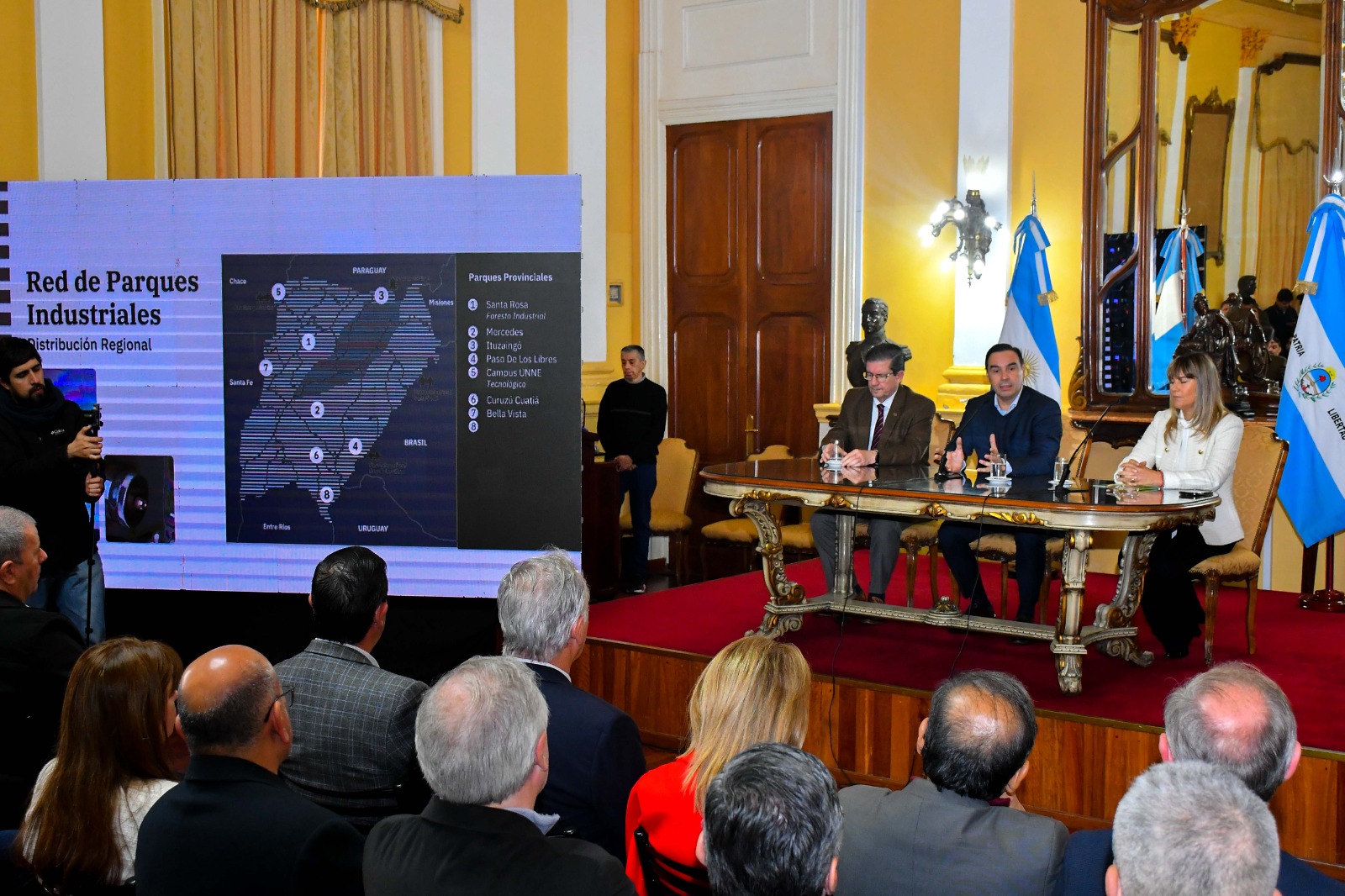 Valdés ratificó el compromiso de convertir a Corrientes en una “gran provincia industrial”