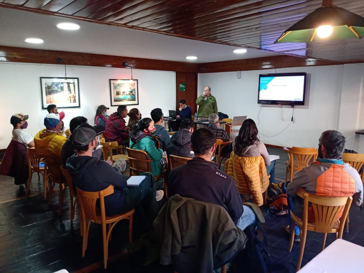 Finaliz&oacute; el curso sobre gesti&oacute;n de riesgos en ambientes naturales