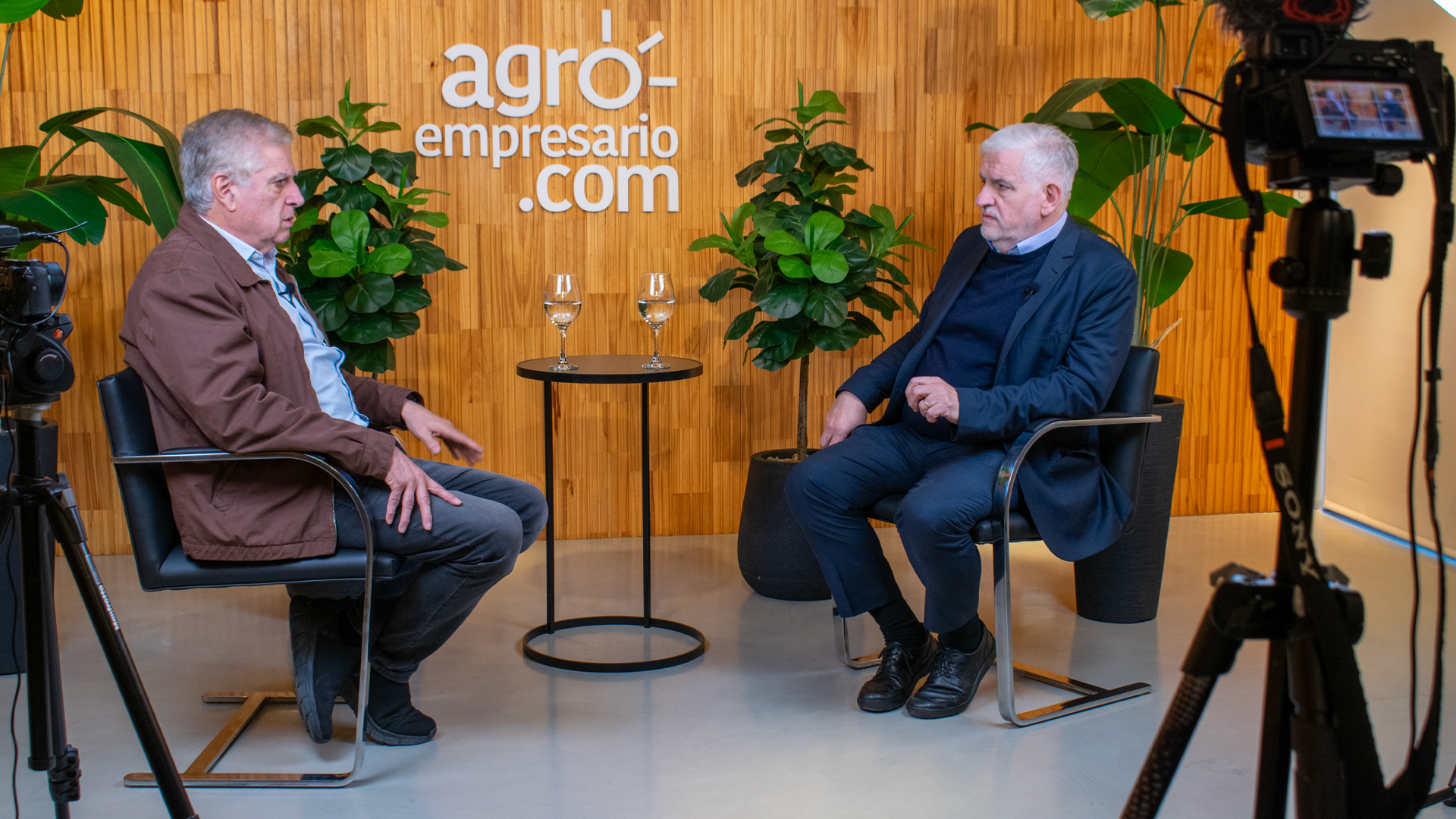 Carlos Gutierrez, Diputado Nacional y Fernando Vilella, Director de Desarrollo Estratégico y Contenidos de Agroempresario.com.