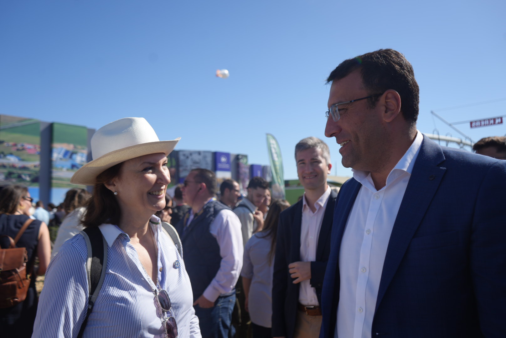 Visita a Expoagro 2024 con embajadores extranjeros para promover las exportaciones de la agroindustria argentina