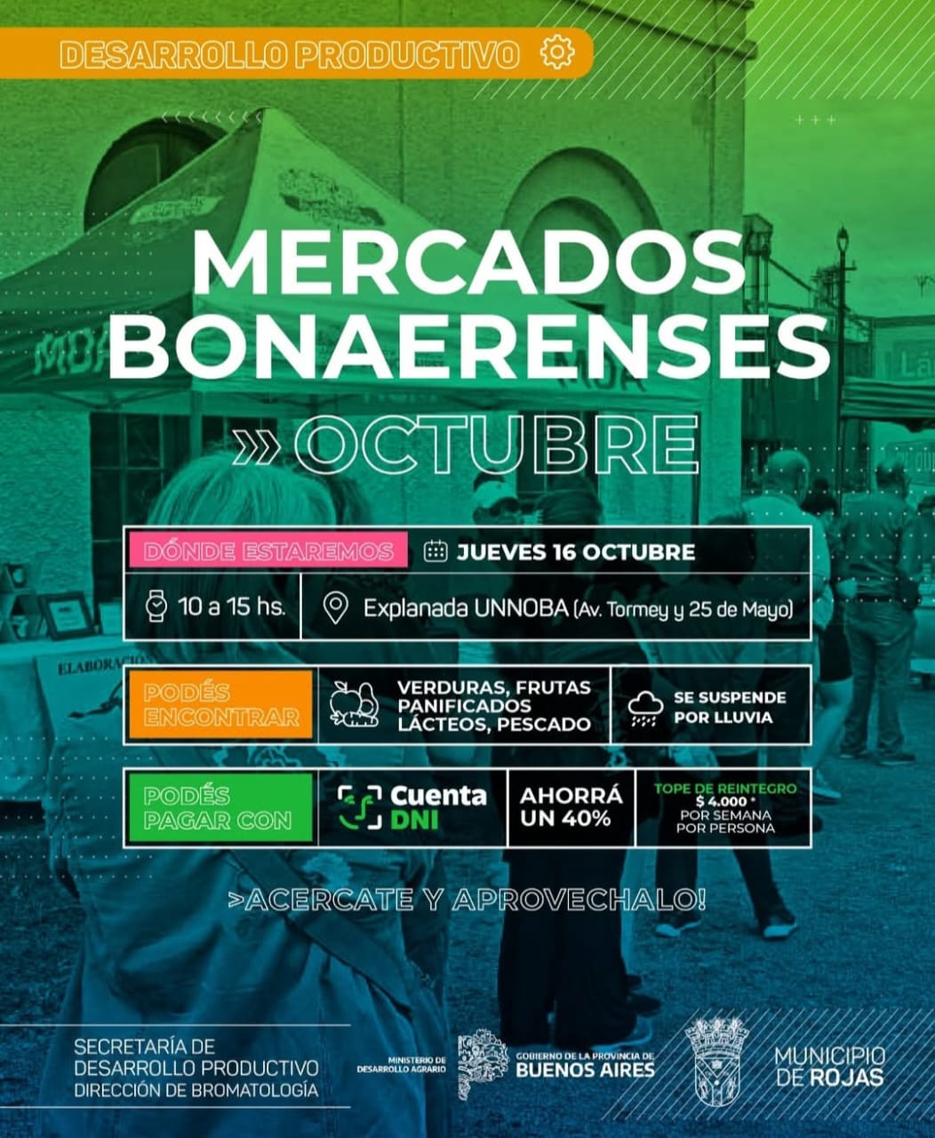 Un nuevo Mercado Bonaerense llega a la UNNOBA